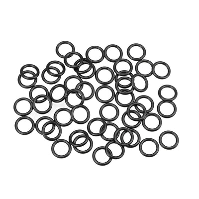 uxcell Uxcell O-Rings Nitrile Rubber 11mm Inner Diameter 16mm OD 2.5mm Width Round Seal Gasket 50 Pcs