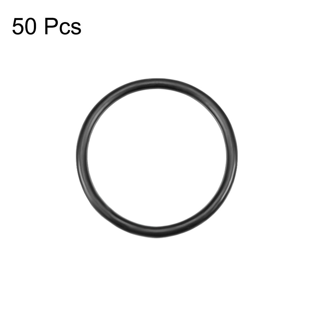 uxcell Uxcell O-Rings Nitrile Rubber 32mm Inner Diameter 37mm OD 2.5mm Width Round Seal Gasket 50 Pcs