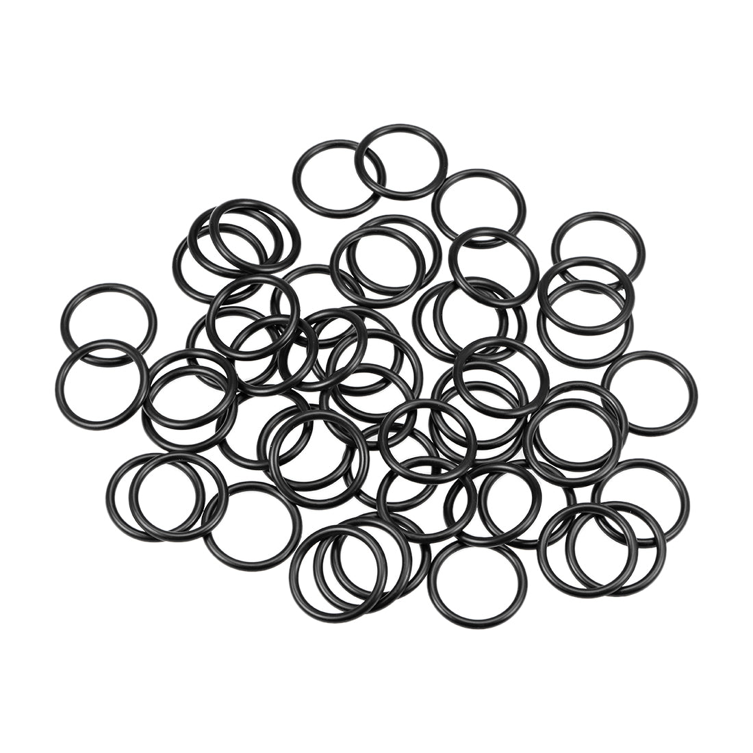 uxcell Uxcell O-Rings Nitrile Rubber 32mm Inner Diameter 37mm OD 2.5mm Width Round Seal Gasket 50 Pcs