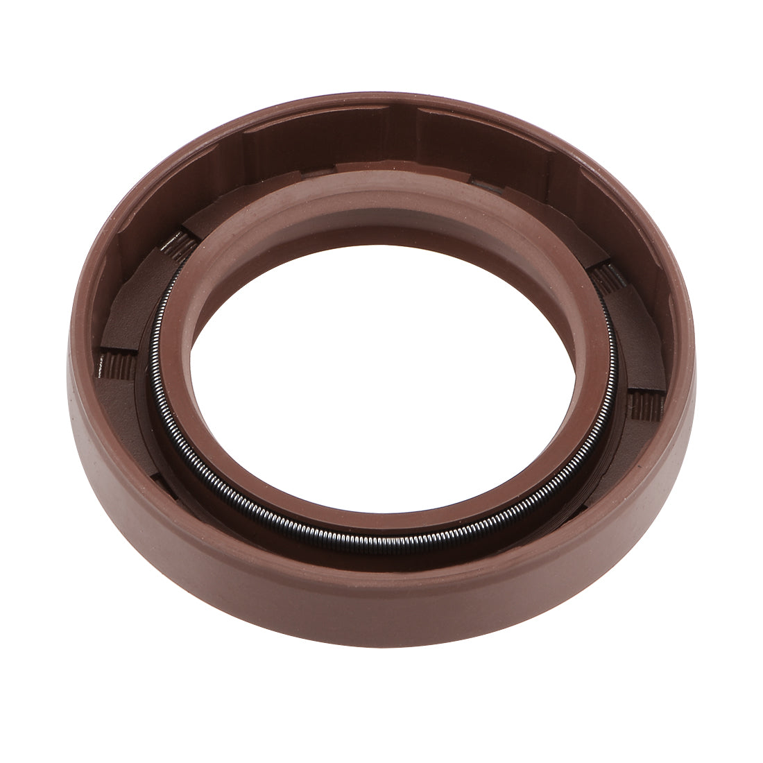 Harfington Oil Seal 40mm Inner Dia Fluorine Rubber Double Lip Seals 2Pcs