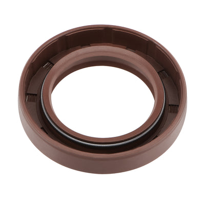 Harfington Oil Seal 40mm Inner Dia Fluorine Rubber Double Lip Seals 2Pcs