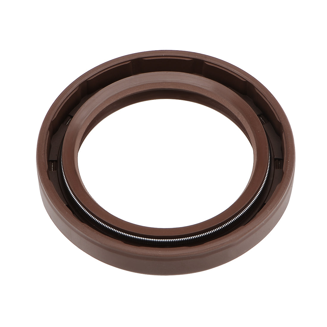 Harfington Oil Seal 40mm Inner Dia Fluorine Rubber Double Lip Seals 2Pcs