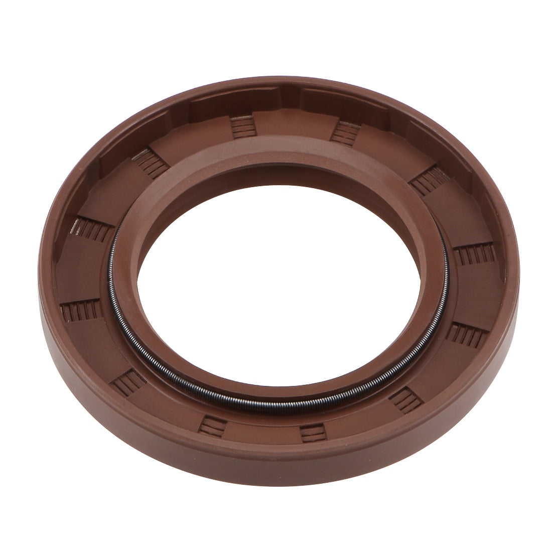 Harfington Oil Seal 40mm Inner Dia Fluorine Rubber Double Lip Seals 2Pcs