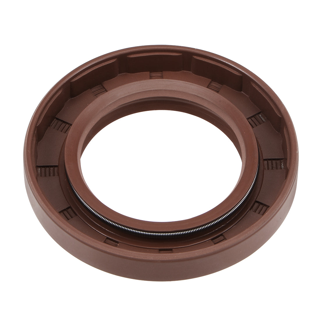 Harfington Oil Seal 40mm Inner Dia Fluorine Rubber Double Lip Seals 2Pcs