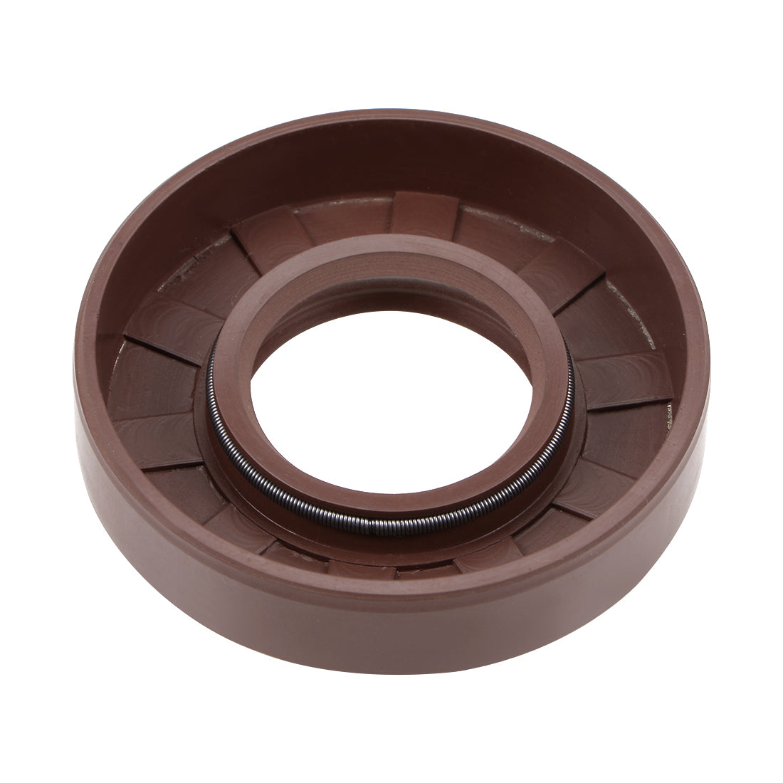 Harfington Oil Seal 25mm Inner Diameter Fluorine Rubber Double Lip Seals 2Pcs