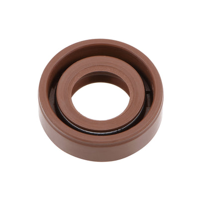 Harfington Uxcell Oil Seal 12mm Inner Dia 22mm OD 7mm Thick Fluorine Rubber Double Lip Seals