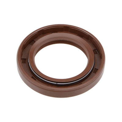 Harfington Uxcell Oil Seal 30mm Inner Dia 47mm OD 7mm Thick Fluorine Rubber Double Lip Seals 2Pcs