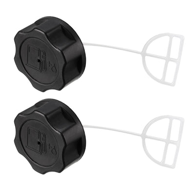 Harfington 17620-ZM3-063 Fuel Cap Assembly Replacement for Gas Powered Chainsaws 2pcs