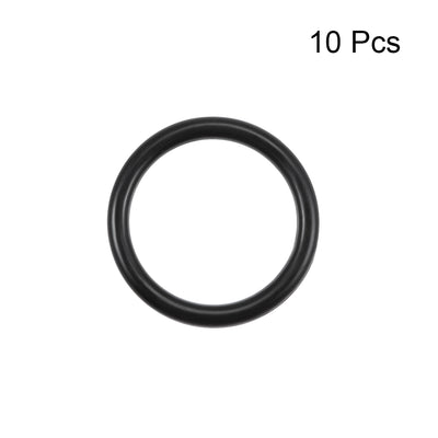 Harfington Uxcell O-Rings Nitrile Rubber 15.6mm Inner Diameter 20mm OD 2.2mm Width Round Seal Gasket 10 Pcs
