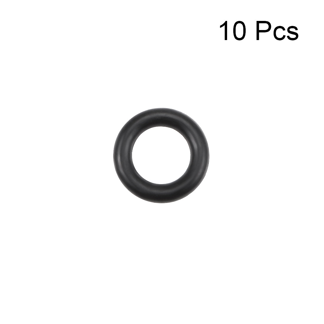 uxcell Uxcell O-Rings Nitrile Rubber 6.6mm Inner Diameter 11mm OD 2.2mm Width Round Seal Gasket 10 Pcs