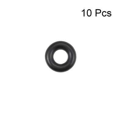 Harfington Uxcell O-Rings Nitrile Rubber 3.6mm Inner Diameter 8mm OD 2.2mm Width Round Seal Gasket 10 Pcs
