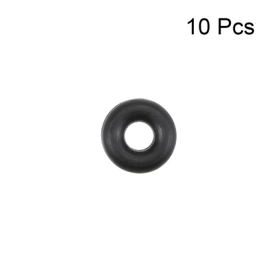 Harfington Uxcell O-Rings Nitrile Rubber 2.6mm Inner Diameter 7mm OD 2.2mm Width Round Seal Gasket 10 Pcs