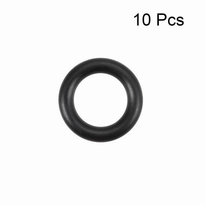 Harfington Uxcell O-Rings Nitrile Rubber 9.13mm Inner Diameter 14.37mm OD 2.62mm Width Round Seal Gasket 10 Pcs