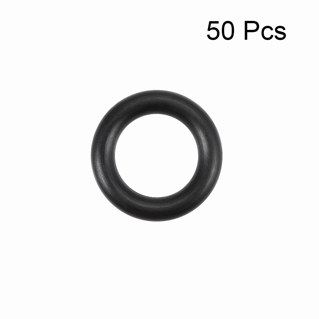 uxcell Uxcell O-Rings Nitrile Rubber 9.19mm Inner Diameter 14.43mm OD 2.62mm Width Round Seal Gasket 50 Pcs