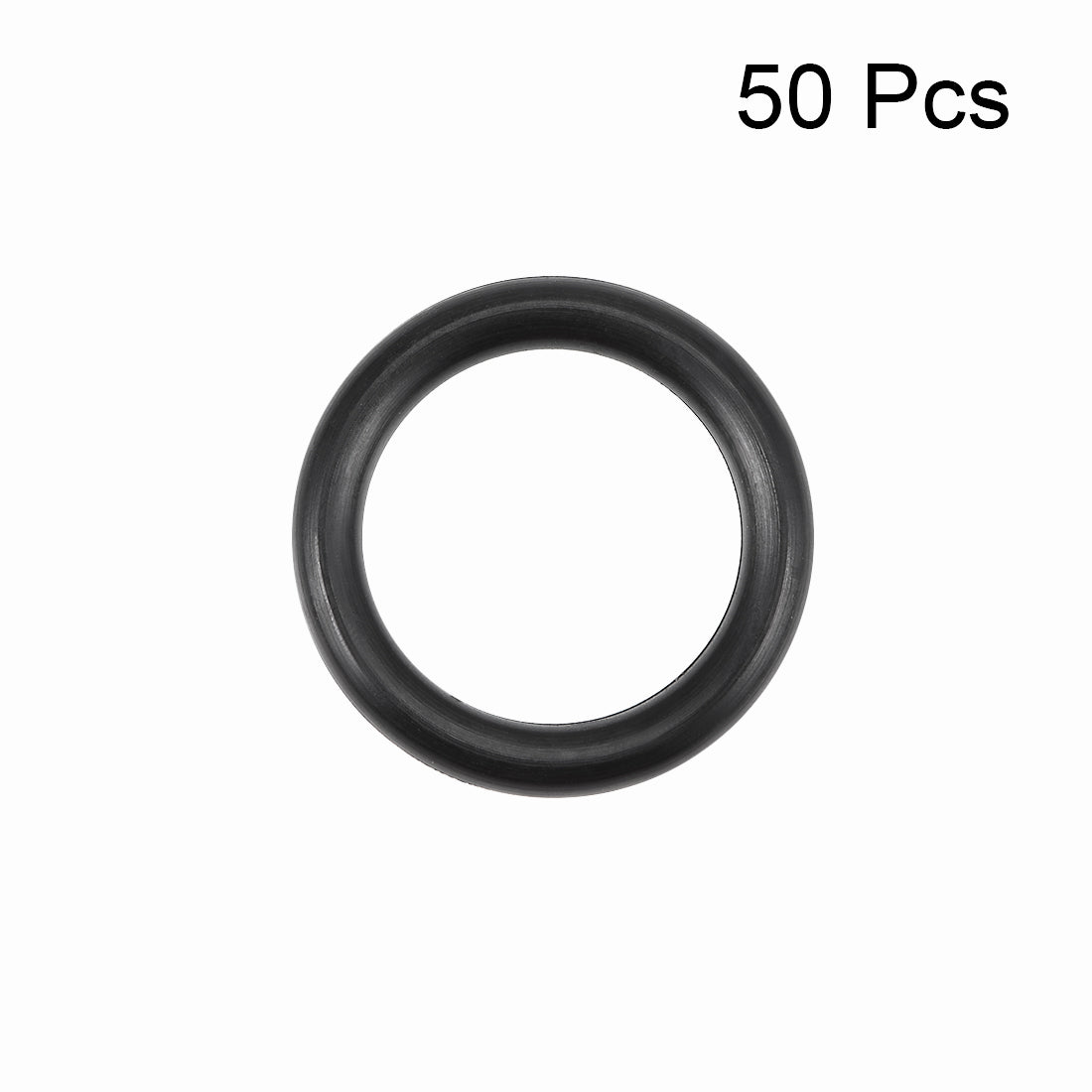 uxcell Uxcell O-Rings Nitrile Rubber 12.37mm Inner Diameter 17.61mm OD 2.62mm Width Round Seal Gasket 50 Pcs