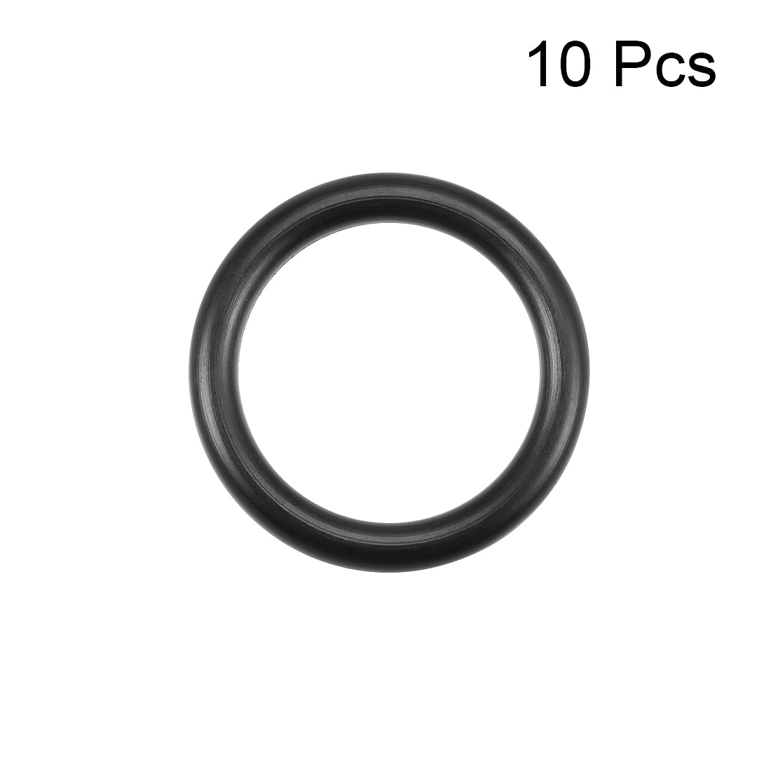 uxcell Uxcell O-Rings Nitrile Rubber 15.54mm Inner Diameter 20.78mm OD 2.62mm Width Round Seal Gasket 10 Pcs