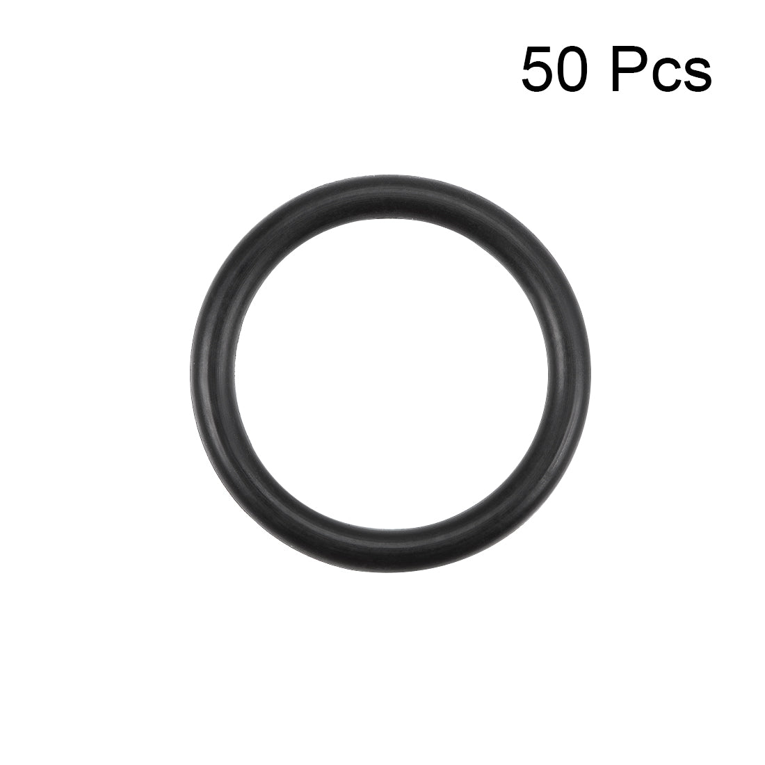 uxcell Uxcell O-Rings Nitrile Rubber 17.12mm Inner Diameter 22.36mm OD 2.62mm Width Round Seal Gasket 50 Pcs