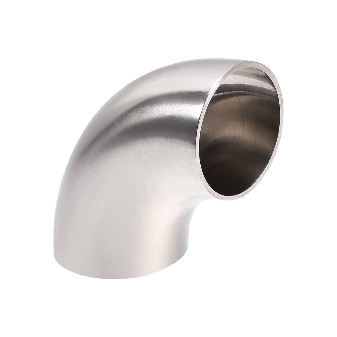 uxcell Uxcell Stainless Steel 304 Vacuum Fitting Elbow 90 Degree Polished 1.26 Inch Tube OD