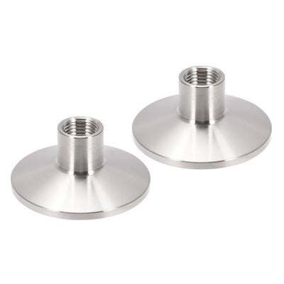 Harfington 1/4 G Female Threaded Pipe Fitting to Clamp OD 50.5mm Ferrule 2pcs