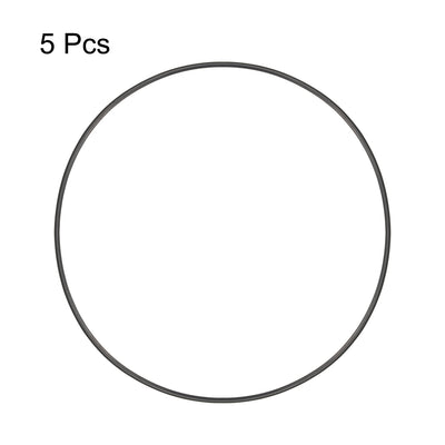 Harfington Uxcell O-Rings Nitrile Rubber 308.6mm Inner Diameter 320mm OD 5.7mm Width Round Seal Gasket 5 Pcs