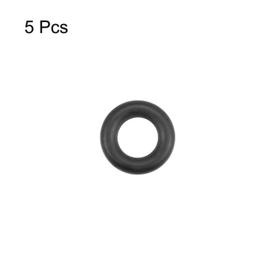Harfington Uxcell O-Rings Nitrile Rubber 6mm Inner Diameter 11.3mm OD 2.65mm Width Round Seal Gasket 5 Pcs