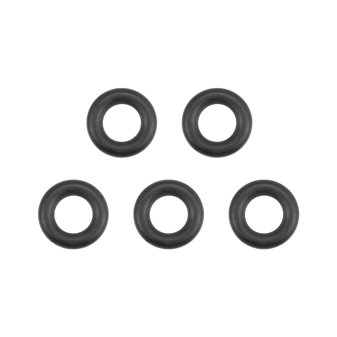 uxcell Uxcell O-Rings Nitrile Rubber 6mm Inner Diameter 11.3mm OD 2.65mm Width Round Seal Gasket 5 Pcs
