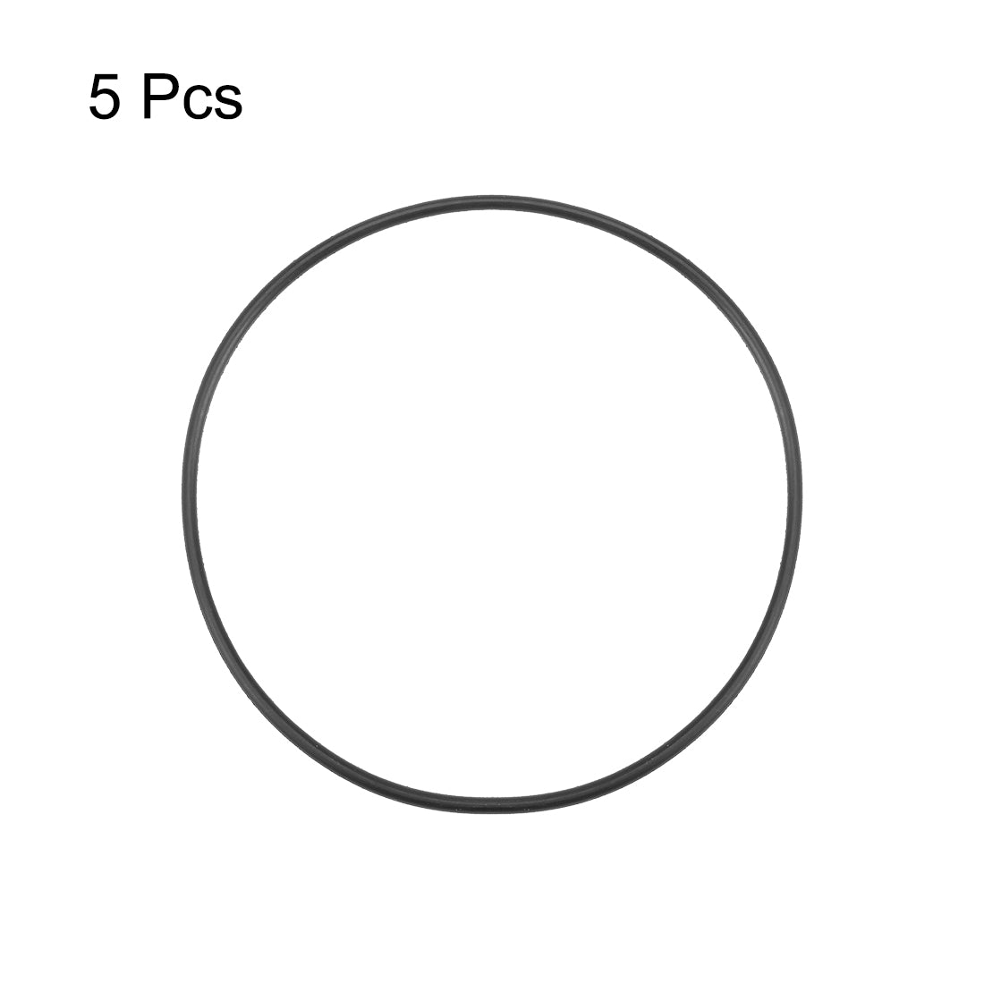 uxcell Uxcell O-Rings Nitrile Rubber 92.5mm Inner Diameter 97.8mm OD 2.65mm Width Round Seal Gasket 5 Pcs