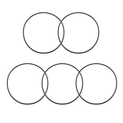 uxcell Uxcell O-Rings Nitrile Rubber 92.5mm Inner Diameter 97.8mm OD 2.65mm Width Round Seal Gasket 5 Pcs