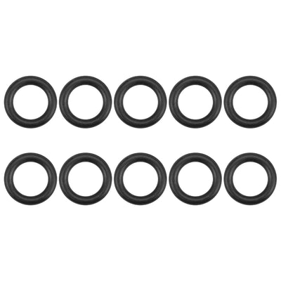 uxcell Uxcell O-Rings Nitrile Rubber 9.5mm Inner Diameter 14.8mm OD 2.65mm Width Round Seal Gasket 10 Pcs