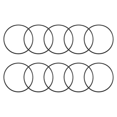 uxcell Uxcell O-Rings Nitrile Rubber 82.5mm Inner Diameter 87.8mm OD 2.65mm Width Round Seal Gasket 10 Pcs