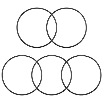 uxcell Uxcell O-Rings Nitrile Rubber 80mm Inner Diameter 85.3mm OD 2.65mm Width Round Seal Gasket 5 Pcs