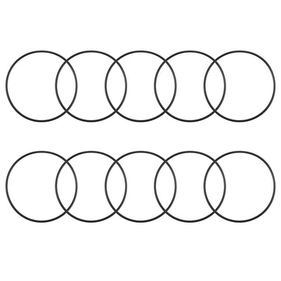 uxcell Uxcell O-Rings Nitrile Rubber 80mm Inner Diameter 85.3mm OD 2.65mm Width Round Seal Gasket 10 Pcs