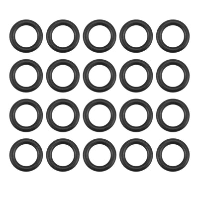 uxcell Uxcell O-Rings Nitrile Rubber 8.75mm Inner Diameter 14.05mm OD 2.65mm Width Round Seal Gasket 20 Pcs