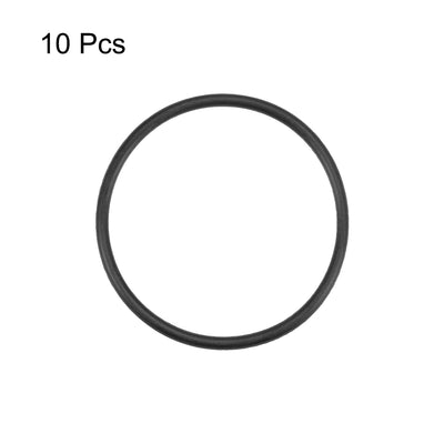 Harfington Uxcell O-Rings Nitrile Rubber 46.2mm Inner Diameter 51.5mm OD 2.65mm Width Round Seal Gasket 10 Pcs