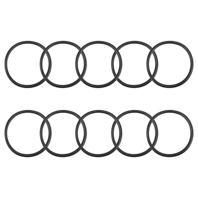 uxcell Uxcell O-Rings Nitrile Rubber 34.5mm Inner Diameter 39.8mm OD 2.65mm Width Round Seal Gasket 10 Pcs