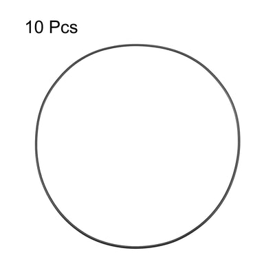 Harfington Uxcell O-Rings Nitrile Rubber 190mm Inner Diameter 195.3mm OD 2.65mm Width Round Seal Gasket 10 Pcs