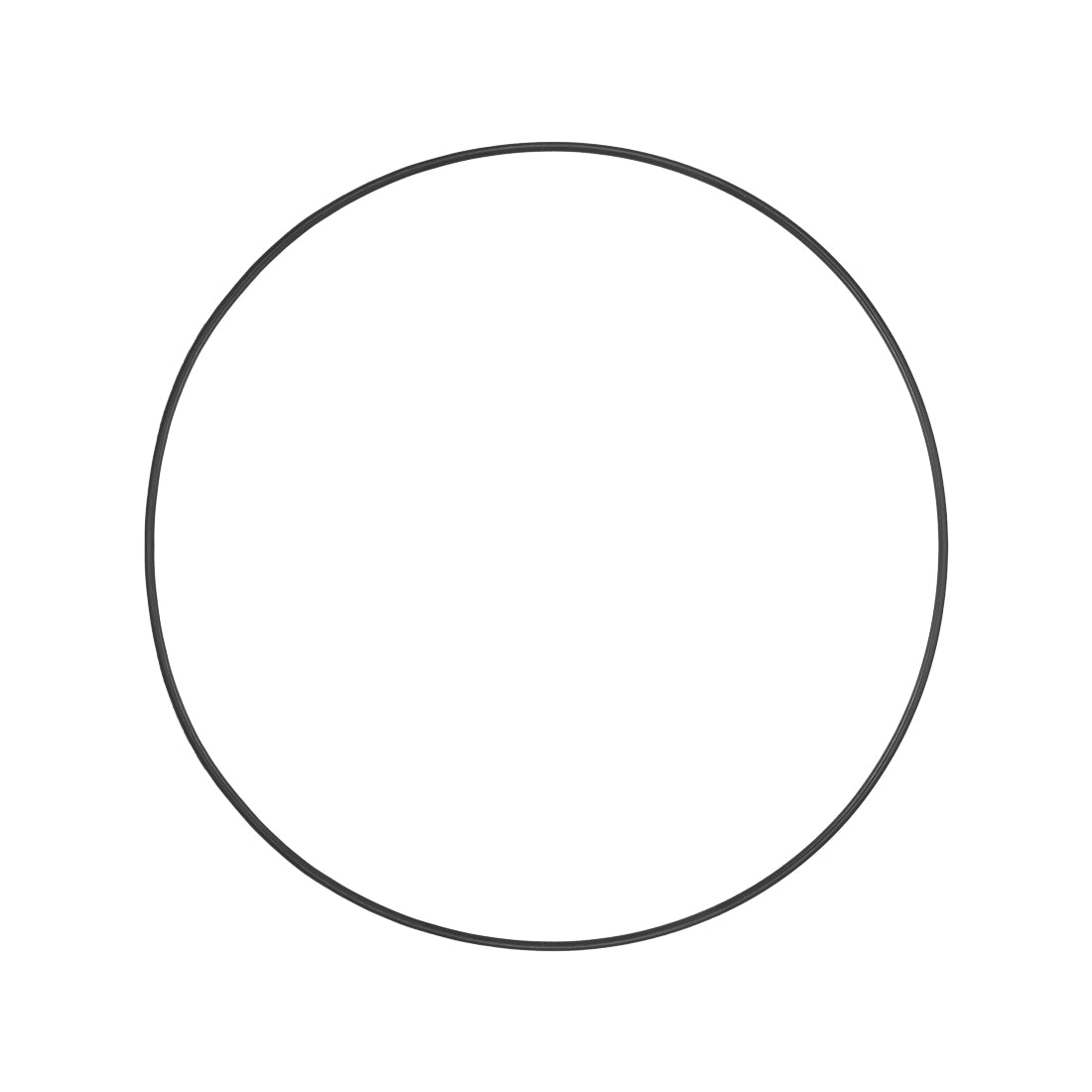 uxcell Uxcell O-Rings Nitrile Rubber 185mm Inner Diameter 190.3mm OD 2.65mm Width Round Seal Gasket