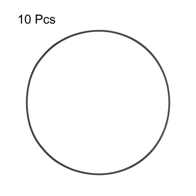 Harfington Uxcell O-Rings Nitrile Rubber 185mm Inner Diameter 190.3mm OD 2.65mm Width Round Seal Gasket 10 Pcs