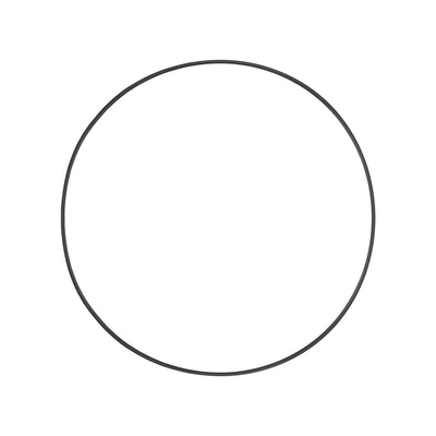 uxcell Uxcell O-Rings Nitrile Rubber 180mm Inner Diameter 185.3mm OD 2.65mm Width Round Seal Gasket