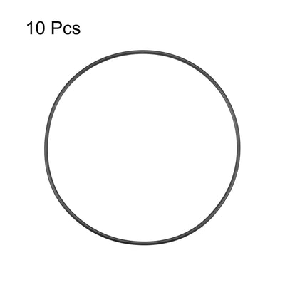 Harfington Uxcell O-Rings Nitrile Rubber 118mm Inner Diameter 123.3mm OD 2.65mm Width Round Seal Gasket 10 Pcs