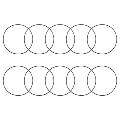 uxcell Uxcell O-Rings Nitrile Rubber 118mm Inner Diameter 123.3mm OD 2.65mm Width Round Seal Gasket 10 Pcs