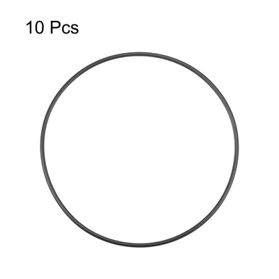 Harfington Uxcell O-Rings Nitrile Rubber 109mm Inner Diameter 114.3mm OD 2.65mm Width Round Seal Gasket 10 Pcs