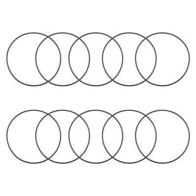uxcell Uxcell O-Rings Nitrile Rubber 109mm Inner Diameter 114.3mm OD 2.65mm Width Round Seal Gasket 10 Pcs