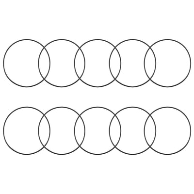uxcell Uxcell O-Rings Nitrile Rubber 103mm Inner Diameter 108.3mm OD 2.65mm Width Round Seal Gasket 10 Pcs