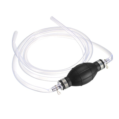 uxcell Uxcell Fuel Line Assembly 5/16 8mm Hose Line Rubber Gas Fuel Primer Pump Gasoline Liquid Fuel Transfer Pump for Car Marine Boat