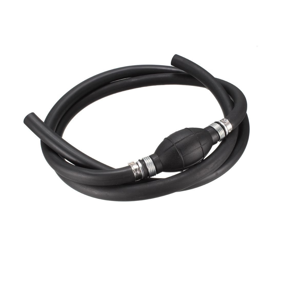 uxcell Uxcell Fuel Line Assembly 1/2" 12mm Hose Line Rubber Water Gas Fuel Primer Pump Gasoline Liquid Fuel Transfer Pump for Car Marine Boat