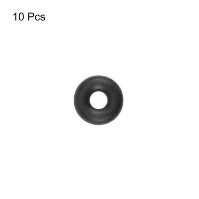 Harfington Uxcell O-Rings Nitrile Rubber 1.8mm Inner Diameter 5.4mm OD 1.8mm Thick Round Seal Gasket 10 Pcs