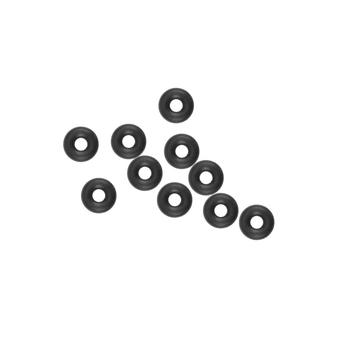 uxcell Uxcell O-Rings Nitrile Rubber 1.8mm Inner Diameter 5.4mm OD 1.8mm Thick Round Seal Gasket 10 Pcs
