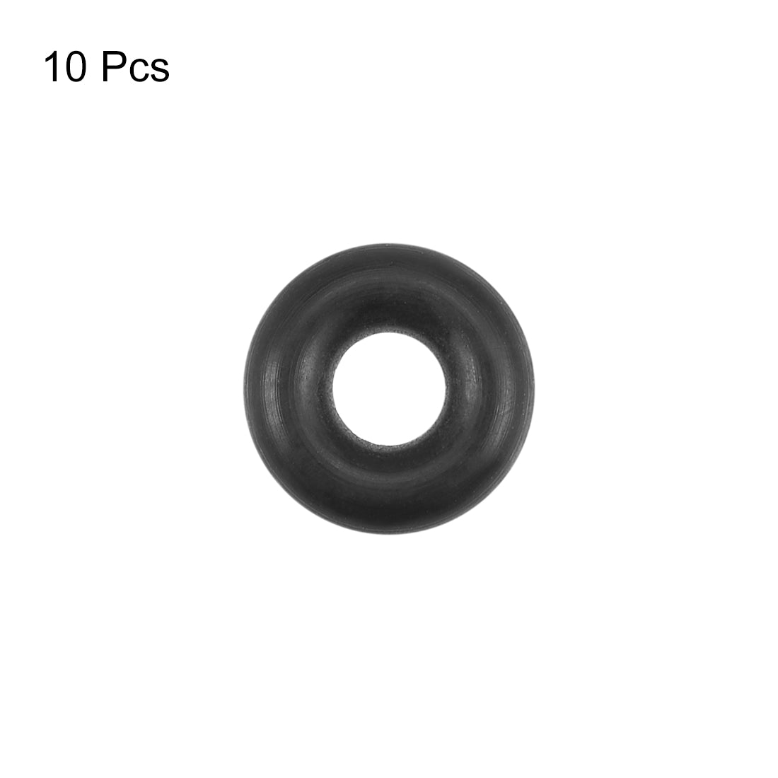 uxcell Uxcell O-Rings Nitrile Rubber 2.24mm Inner Diameter 5.84mm OD 1.8mm Thick Round Seal Gasket 10 Pcs