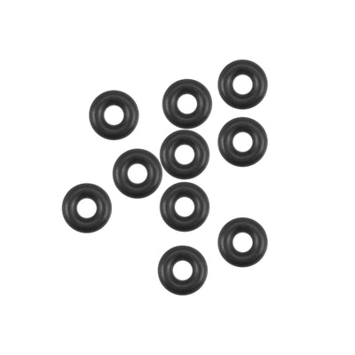 uxcell Uxcell O-Rings Nitrile Rubber 2.24mm Inner Diameter 5.84mm OD 1.8mm Thick Round Seal Gasket 10 Pcs